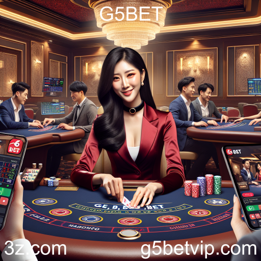Explore a Emoção do Casino Ao Vivo no G5BET
